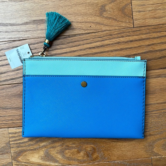 J. Crew Handbags - J.Crew Leather Clutch